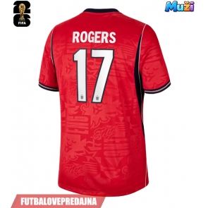 Lacne Muži Futbalové dres Anglicko Morgan Rogers #17 MS 2026 Krátky Rukáv - Preč